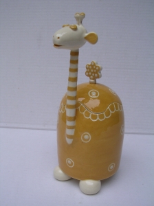 Boite Girafe : Hauteur : 18 cm - Prix : 40 €