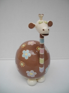 Girafe : Hauteur : 18 cm - Prix : 50 €